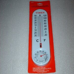 NEW Timex Indoor/ Outdoor Tube Thermometer
